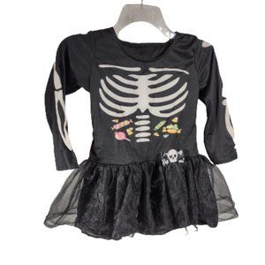 Scary Skeleton Halloween Costume Enchanted Costumes Medium Girl 7-10